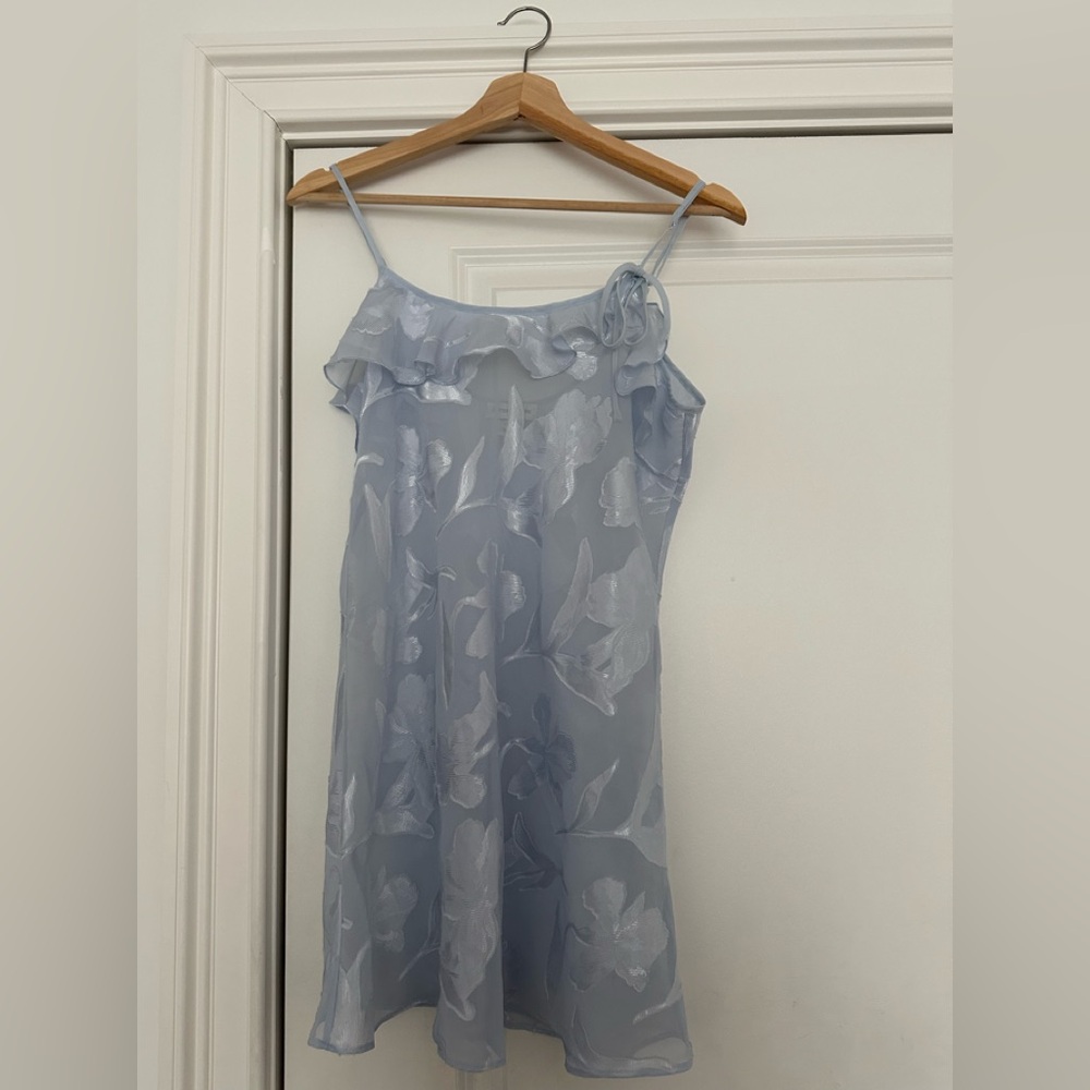 Jones New York Sheer Floral Nightgown